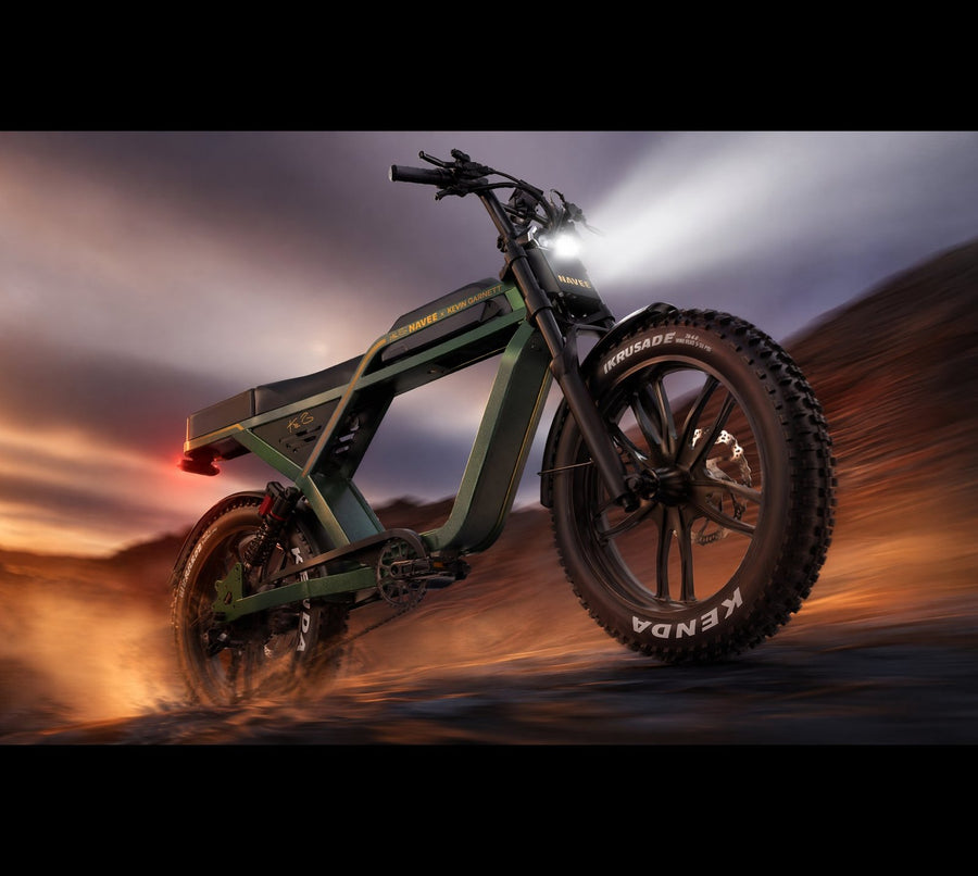NAVEE KG05 Moped-Style Fat Tire Electric Bike - view 14