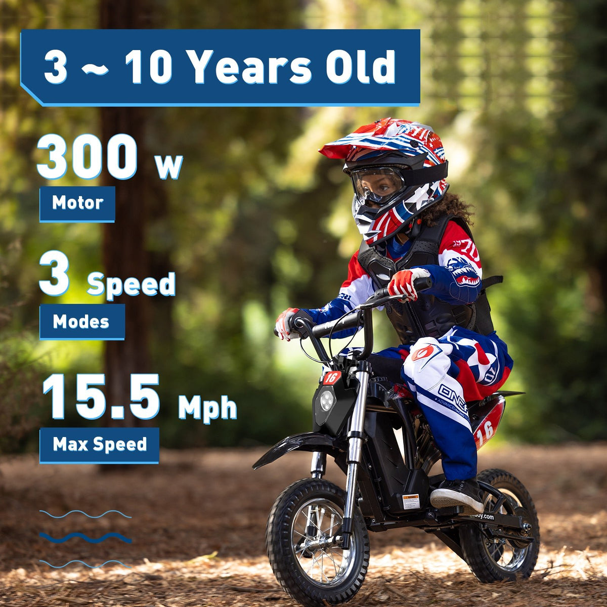 Hiboy DK1 Electric Dirt Bike For Kids Ages 3-10 - view 2