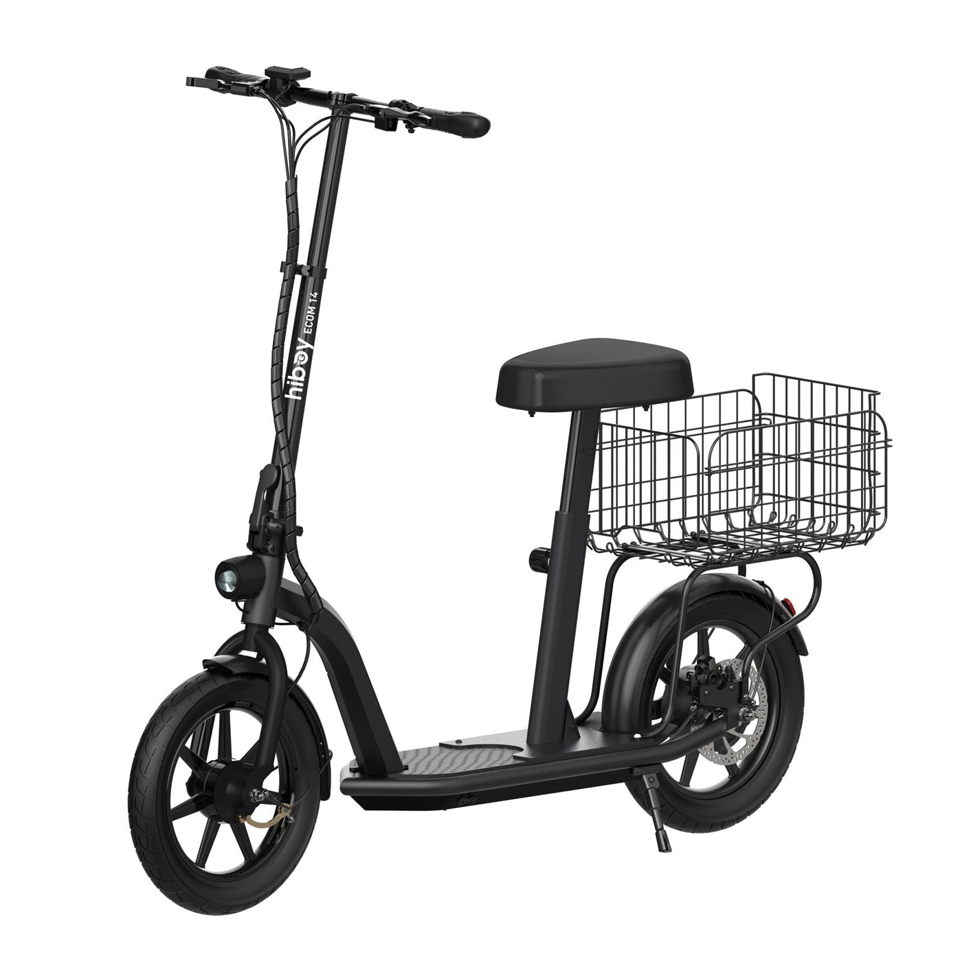 Hiboy ECOM 14 Electric Scooter with Seat and Basket - view 12