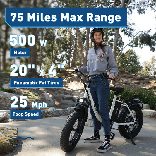Hiboy EX6 Step-thru Fat Tire Electric Bike - view 2