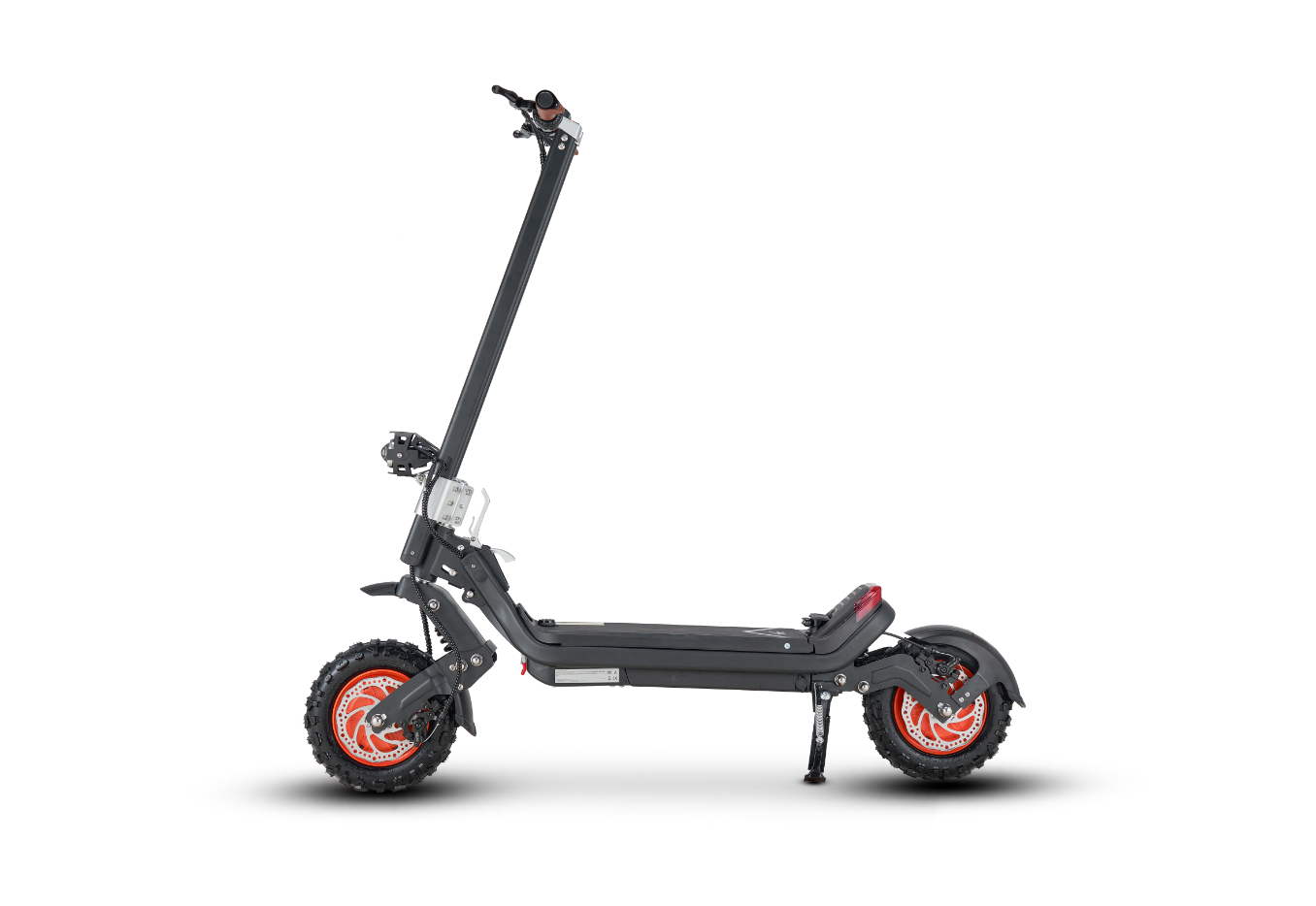 Riding’times G63 dual motor electric scooter studio view from the left