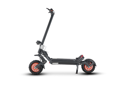 Riding’times G63 dual motor electric scooter studio view from the left