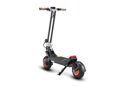 Riding’times G63 dual motor electric scooter studio view from the rear quarter