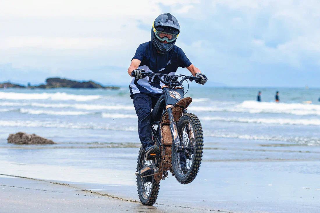 Man ridingGT73 Pro Electric Motorbike