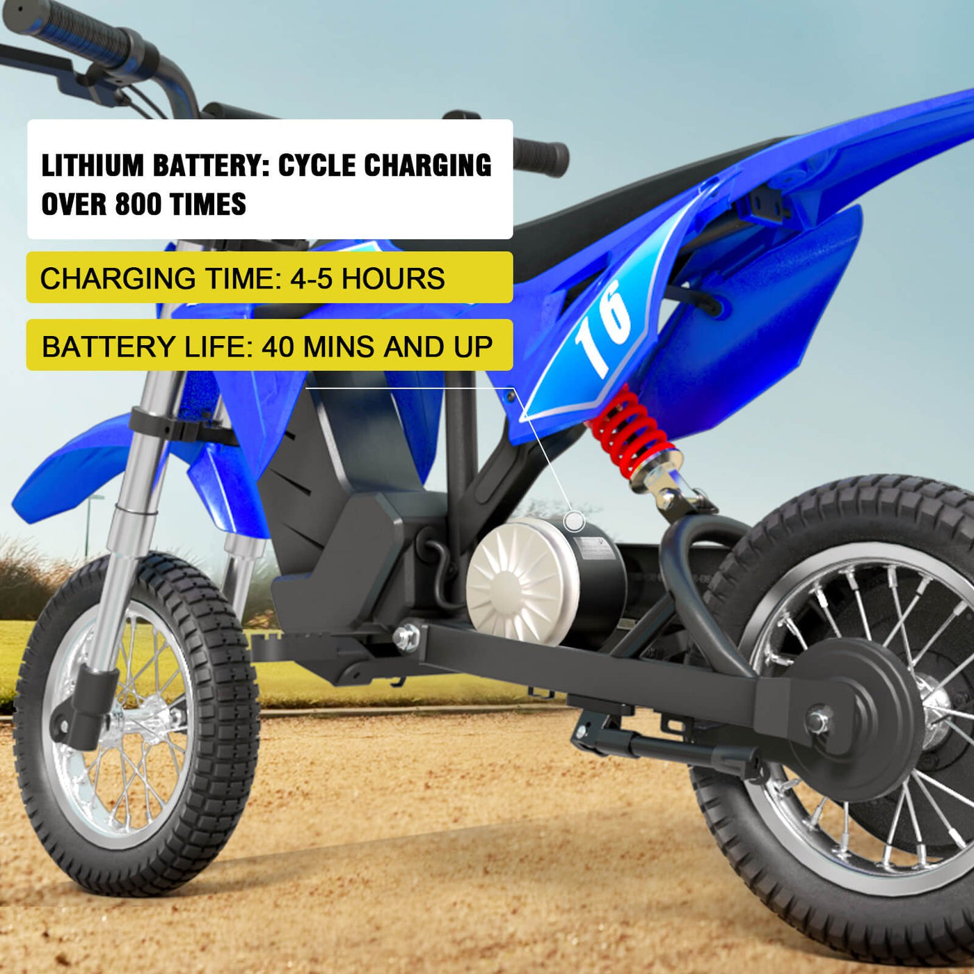 Hiboy DK1 Electric Dirt Bike For Kids Ages 3-10 - view 9