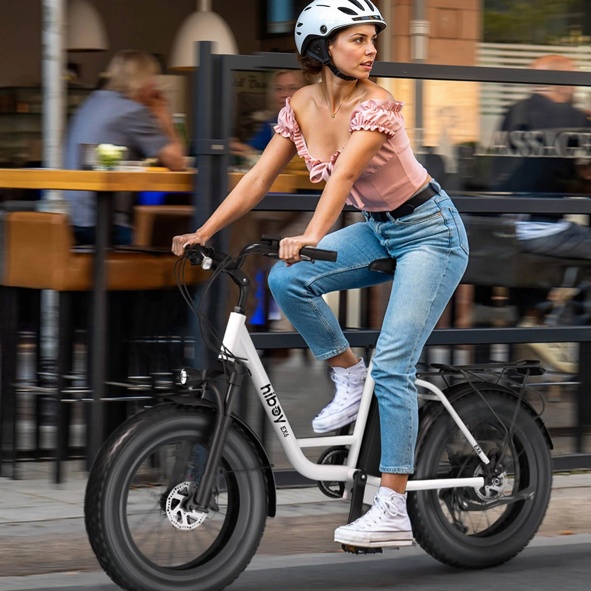 Hiboy EX6 Step-thru Fat Tire Electric Bike - view 3