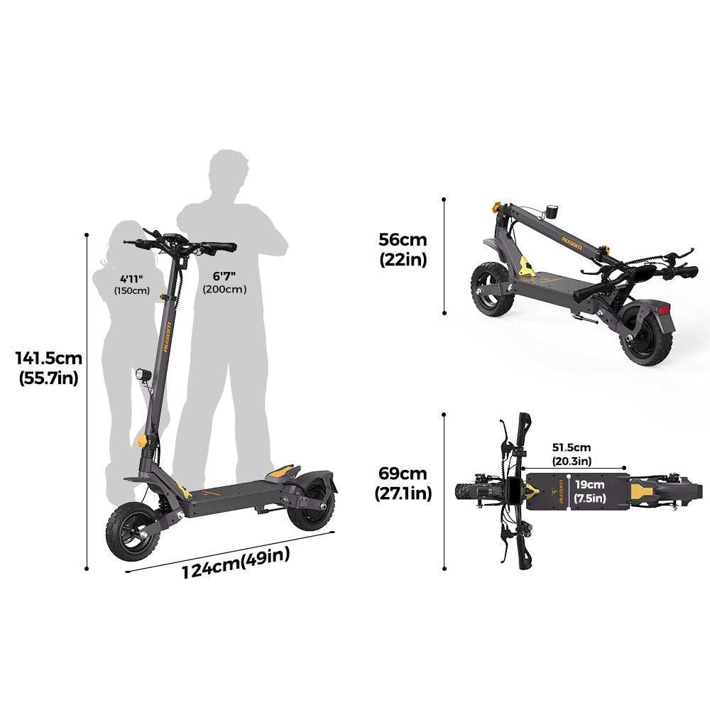 Ausom L1 Electric Scooter - view 14