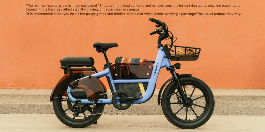Segway MUXI Pro Cargo Electric Bike - view 6