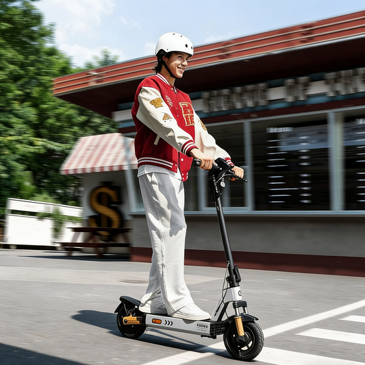 NAVEE G5 Electric Scooter with 800W motor and 28-mile range for urban commuting