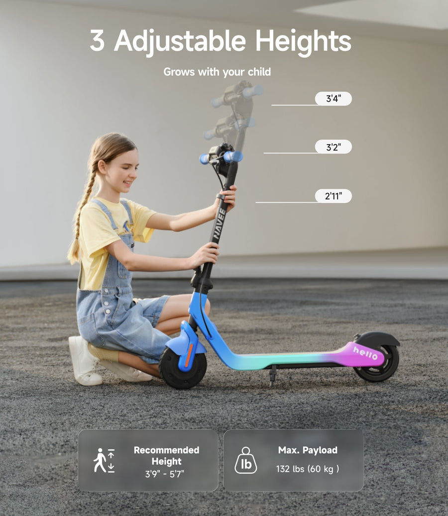 NAVEE K100 Max | Smart Kids Electric Scooter with Find My - view 9