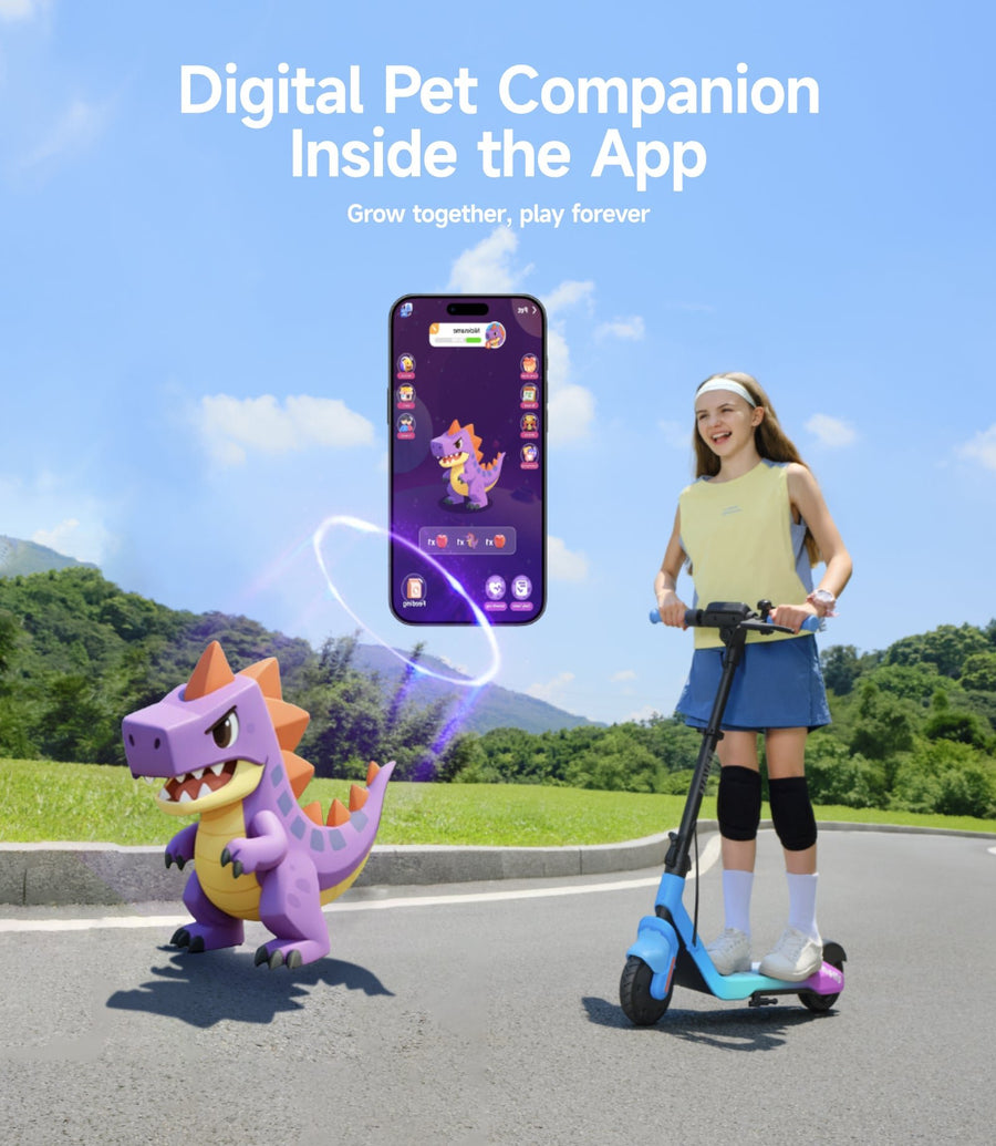 NAVEE K100 Max | Smart Kids Electric Scooter with Find My - view 12