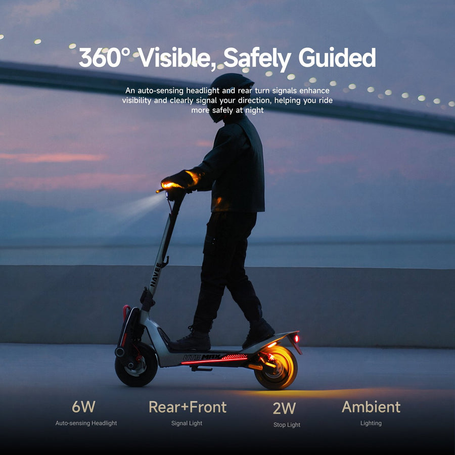 NAVEE UT5 Max | Hydraulic Suspension SuperScooter - view 14
