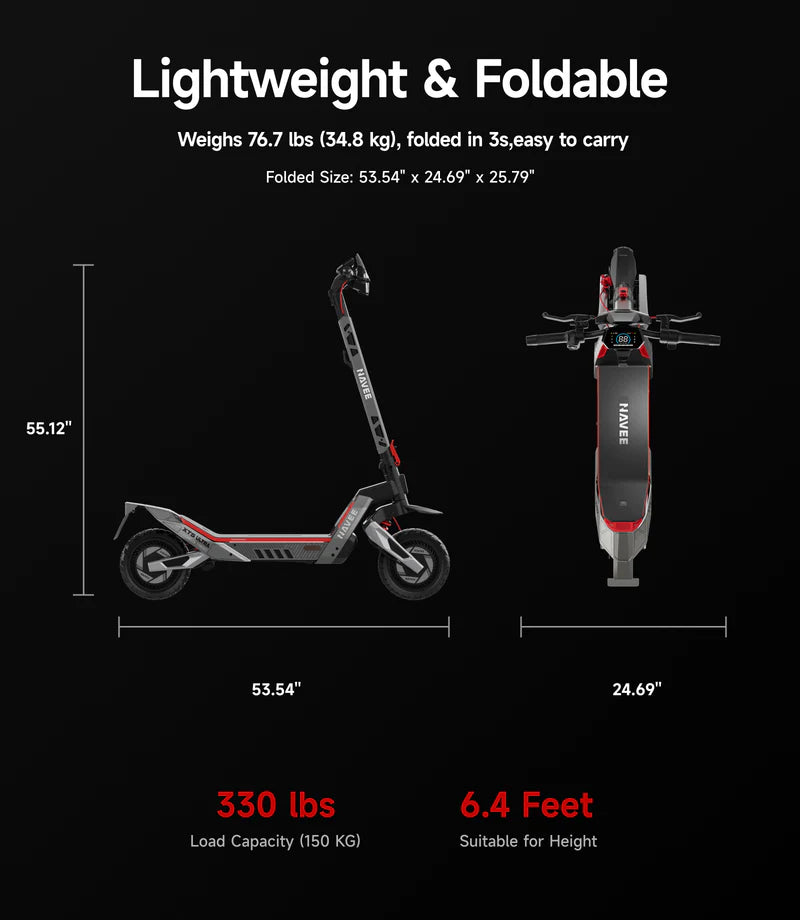 NAVEE XT5 Pro Off-Road Electric Scooter