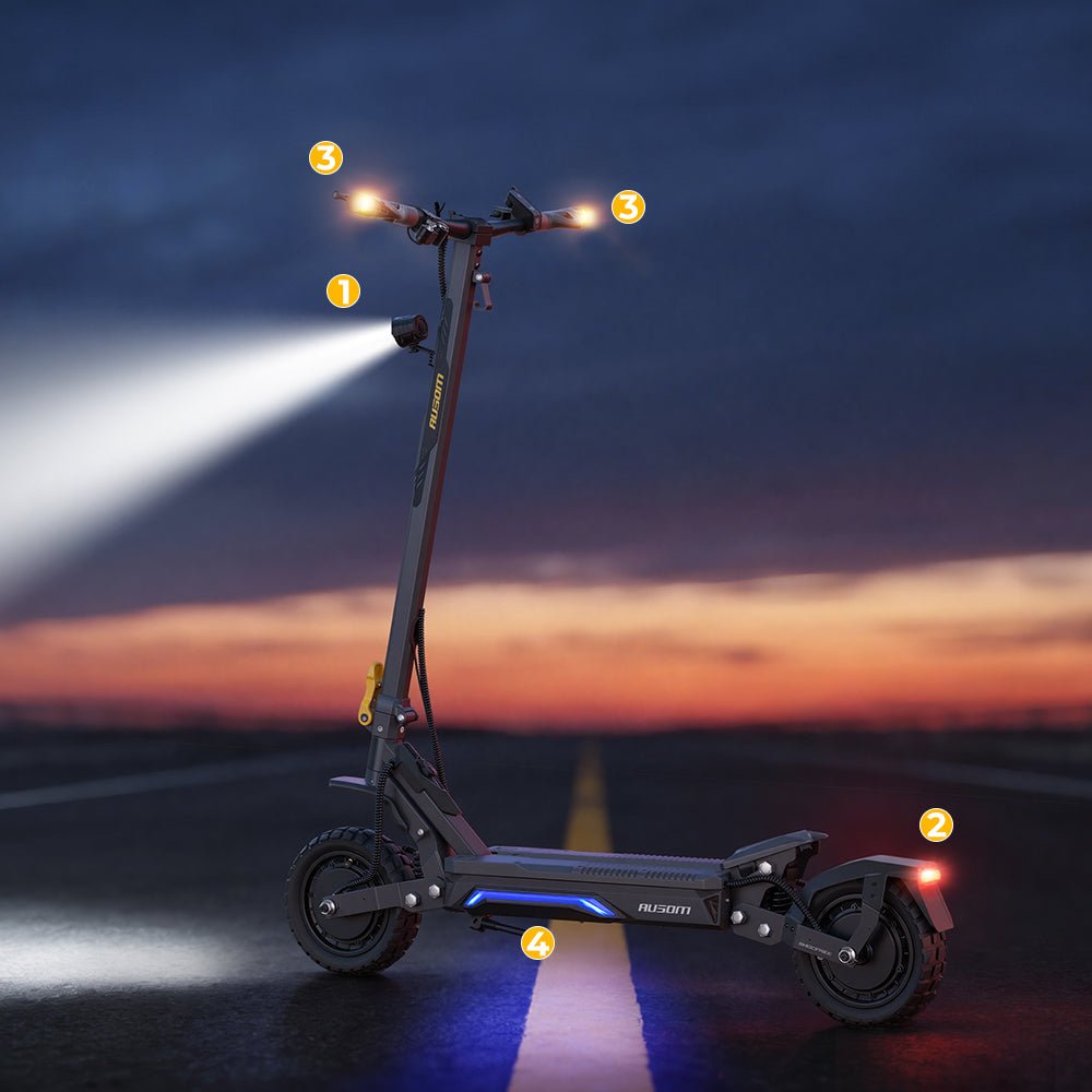 Ausom Gosoul 2 Pro Dual Motor E-Scooter - view 10