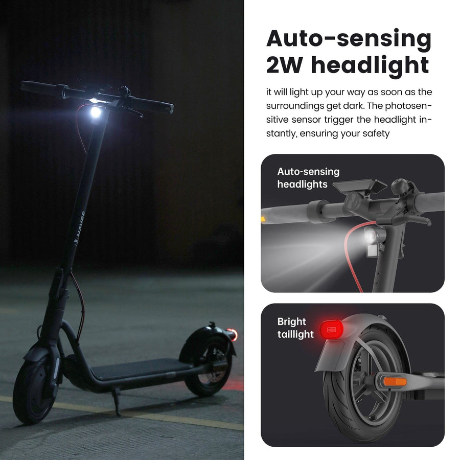 NAVEE V25 Pro Electric Scooter | Rotatable Handlebar | 20mph Max Speed | 600W | Smart App - view 9