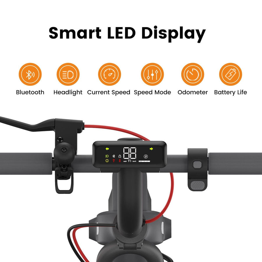 NAVEE V25 Pro Electric Scooter | Rotatable Handlebar | 20mph Max Speed | 600W | Smart App - view 12