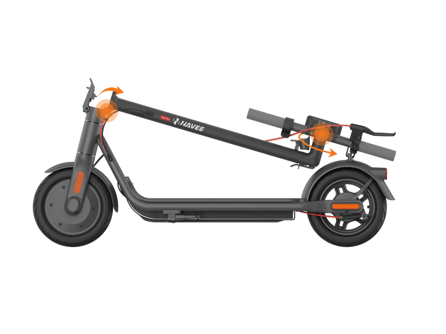 NAVEE V25 Pro Electric Scooter | Rotatable Handlebar | 20mph Max Speed | 600W | Smart App - view 2