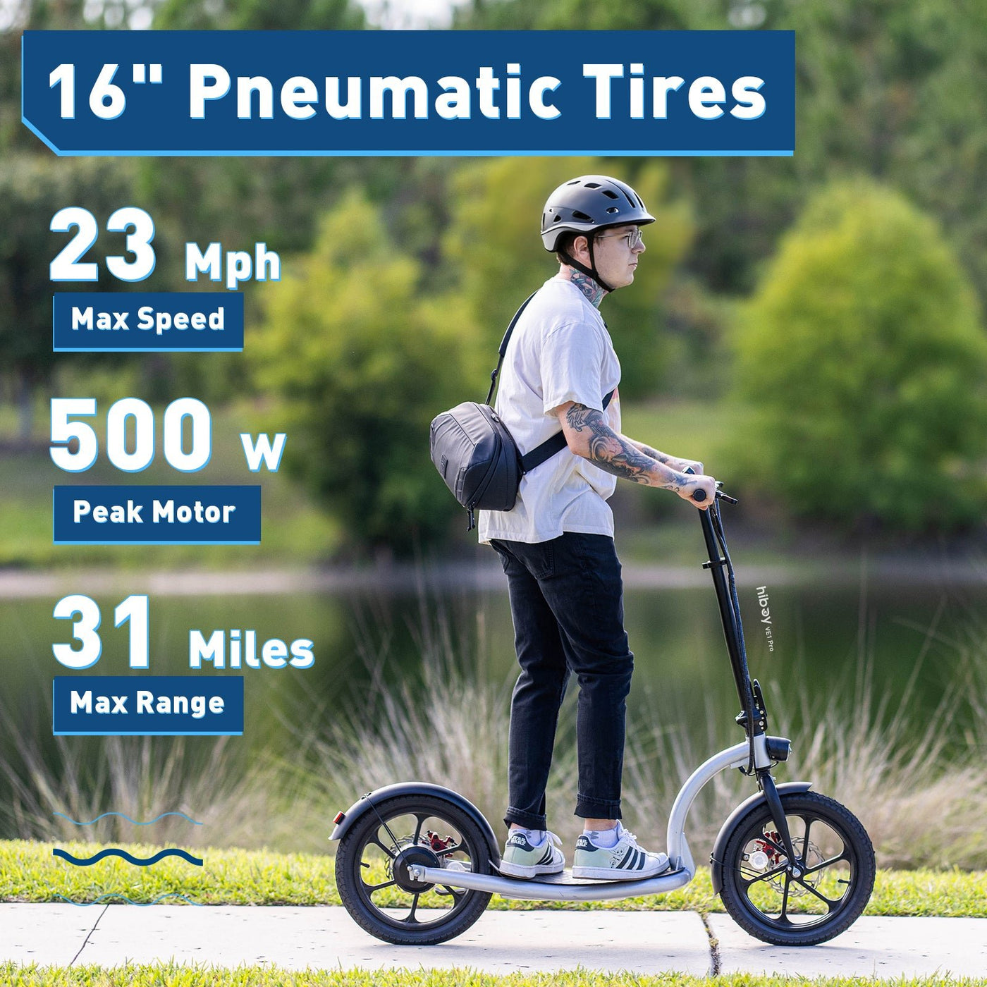 Hiboy VE1 Pro Electric Scooter - view 2