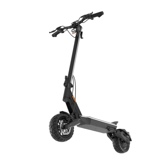 Punk Roamer electric scooter three-quarter studio view from the front