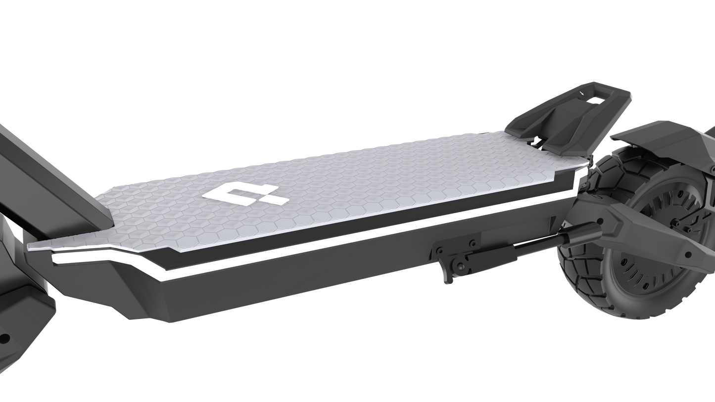 Black Punk Roamer Electric Scooter with a visible brand logo on a white background