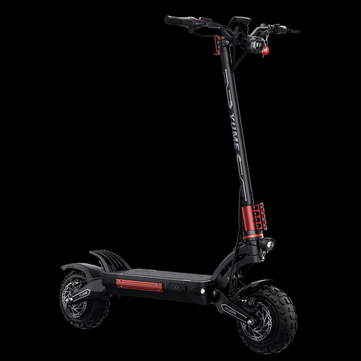YUME Raptor2 electric scooter parked outdoors