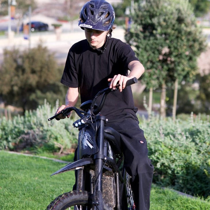 Riding'Times GT73 Electric Motorbike high-speed long-range e-bike with 1200W motor and hydraulic suspension