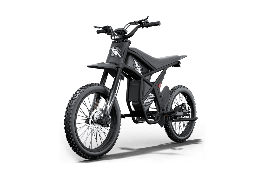 Riding'Times GT73 electric motorbike high-speed 37 MPH long-range 85-mile dual battery off-road commuter e-bike