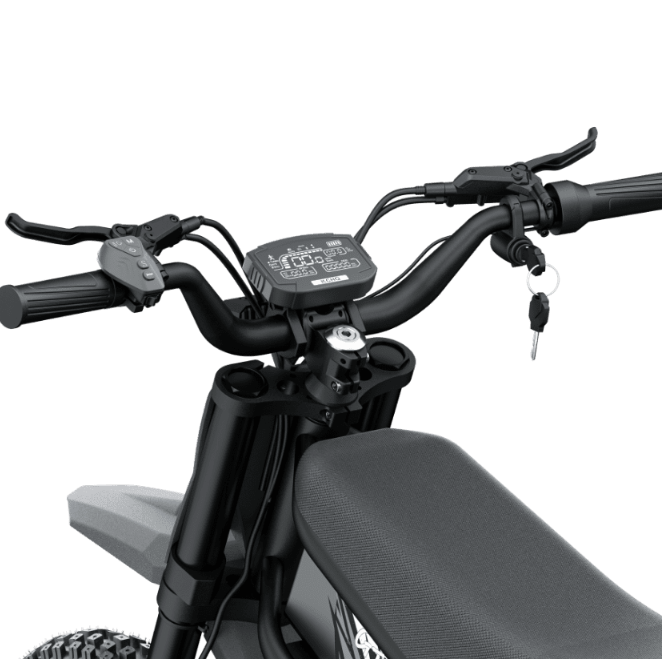 Riding'Times GT73 Electric Motorbike with 1200W motor and 85-mile range for high-speed commuting and off-road adventures