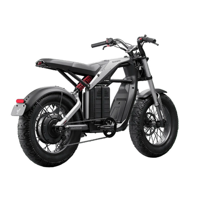 Electric bike on a transparent background