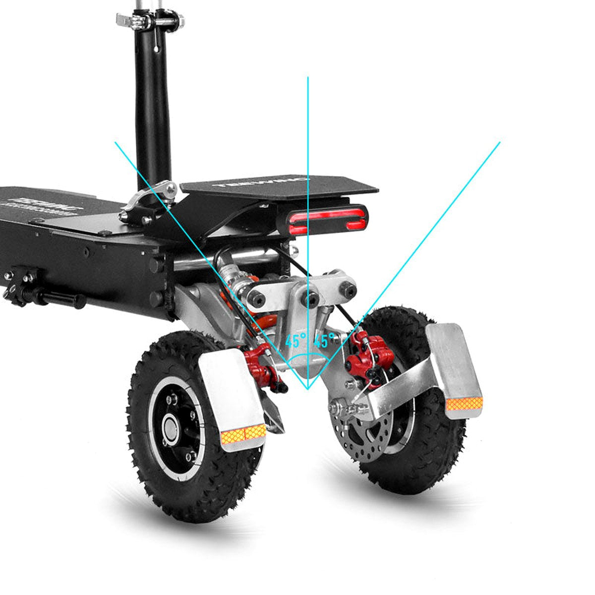 Teewing T3 Three-Wheel Seated Electric Scooter - view 6