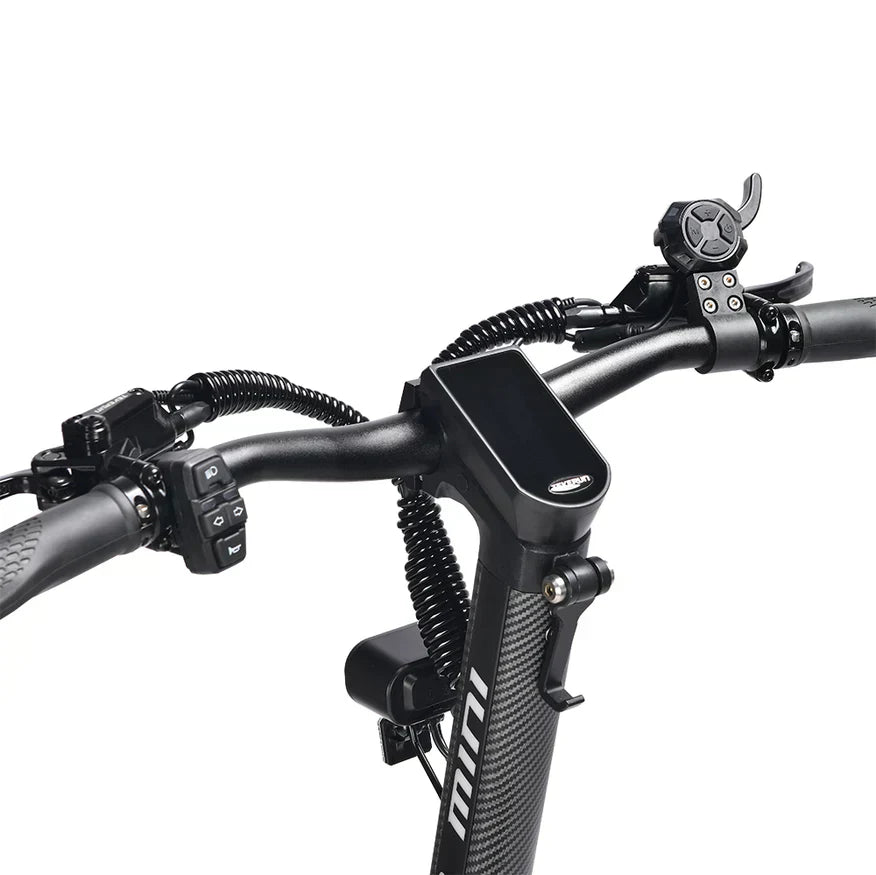 Teverun Fighter Mini PRO electric scooter with dual motors and hydraulic disc brakes at Wilson’s Electric Scooter Store