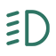 Lighting repair service icon